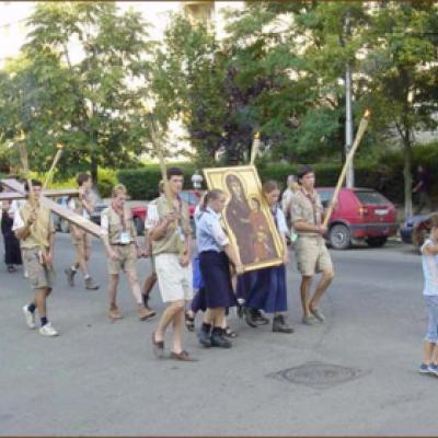 Întâlnirea Naţională a Tineretului Catolic. Prima zi