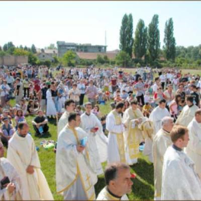 Întâlnirea Naţională a Tineretului Catolic. A doua zi