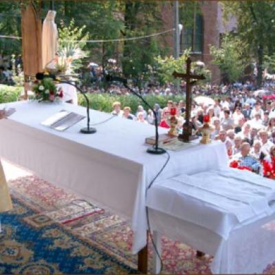 Pelerinaj marian la Cacica