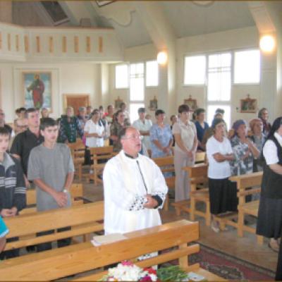 Vizită pastorală în Parohia Brusturoasa