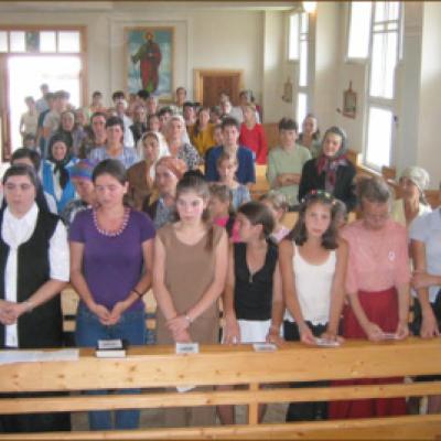 Vizită pastorală în Parohia Brusturoasa