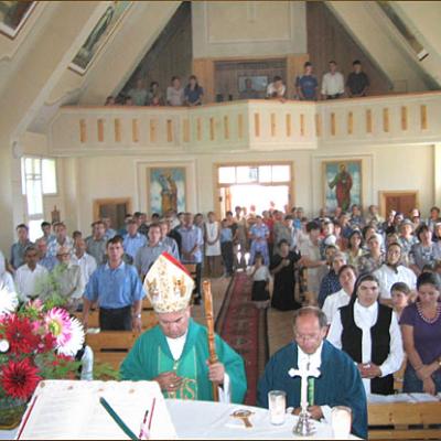 Vizită pastorală în Parohia Brusturoasa