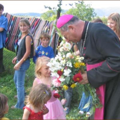 Vizită pastorală în Parohia Brusturoasa