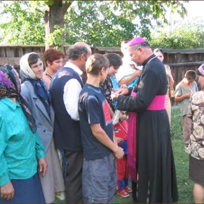 Vizită pastorală în Parohia Brusturoasa