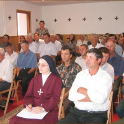 Vizită pastorală în Parohia Buruieneşti