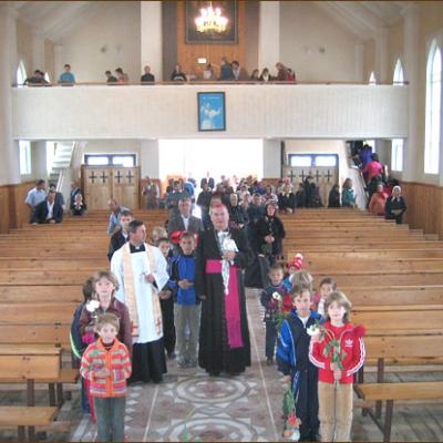 Vizită pastorală în Parohia Chetriş