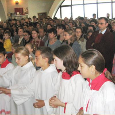 Hram în Parohia Sf. Tereza din Iaşi