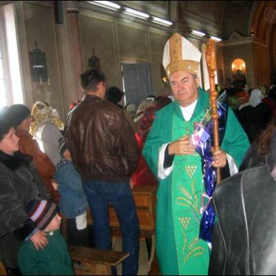 Vizită pastorală în Parohia Buhonca