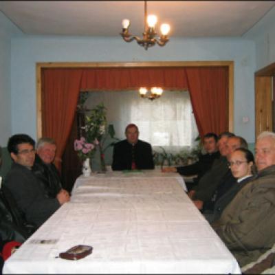 Vizită pastorală în Parohia Vizantea