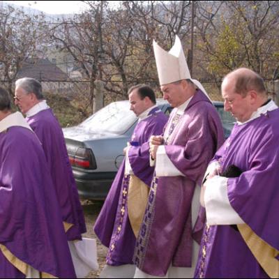 Luizi-Calugăra: Înmormântarea pr. Iosif Budău