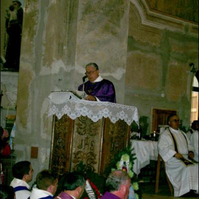 Luizi-Calugăra: Înmormântarea pr. Iosif Budău