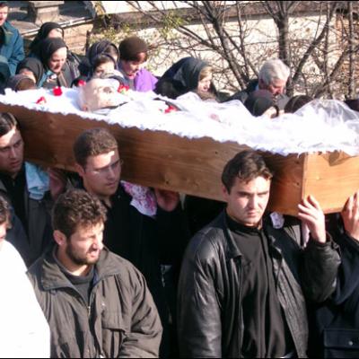 Luizi-Calugăra: Înmormântarea pr. Iosif Budău