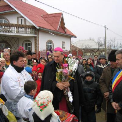 Vizită pastorală în Parohia Corhana