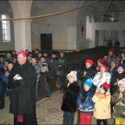 Vizită pastorală în Parohia Corhana