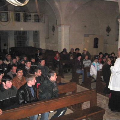 Vizită pastorală în Parohia Corhana