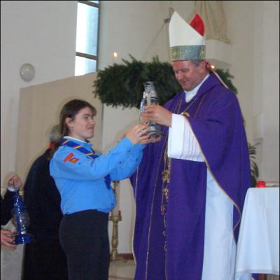 Celebrare la Bacău: Lumina păcii