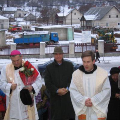 Vizită pastorală în Parohia Cacica