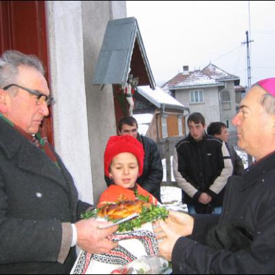 Vizită pastorală în Parohia Cacica