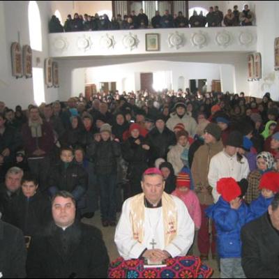 Vizită pastorală în Parohia Cleja