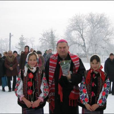 Vizită pastorală în Parohia Cleja