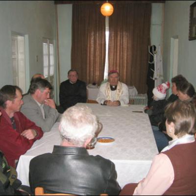 Vizită pastorală în Parohia Călugăreni