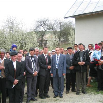 Vizită pastorală în Parohia Ciucani