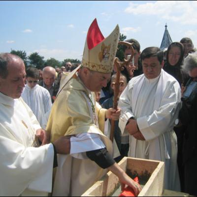Nicolae Bălcescu: Piatră fundamentală pentru o nouă biserică
