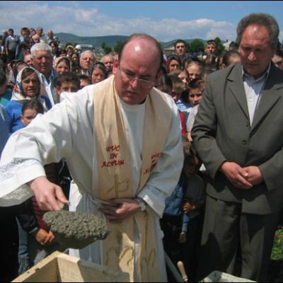 Nicolae Bălcescu: Piatră fundamentală pentru o nouă biserică