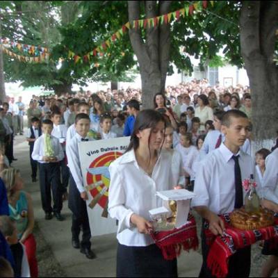 Administrarea Mirului în Parohia Iugani