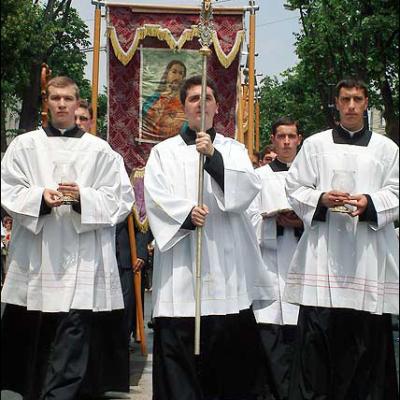 Iaşi: procesiune euharistică