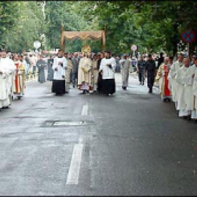 Iaşi: procesiune euharistică