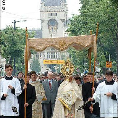 Iaşi: procesiune euharistică