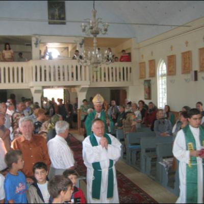 Vizită pastorală în Parohia Dofteana