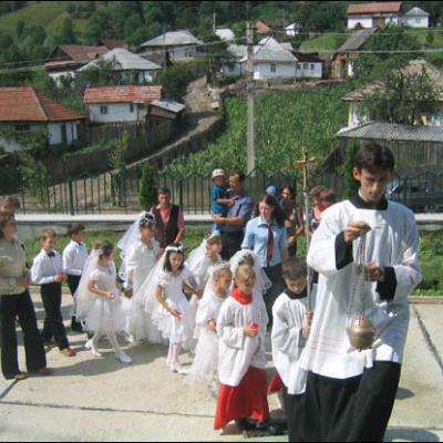 Vizită pastorală în Parohia Dofteana