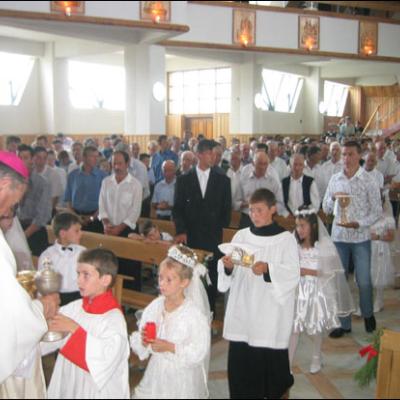 Vizită pastorală în Parohia Dofteana