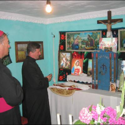 Vizită pastorală în Parohia Frumoasa