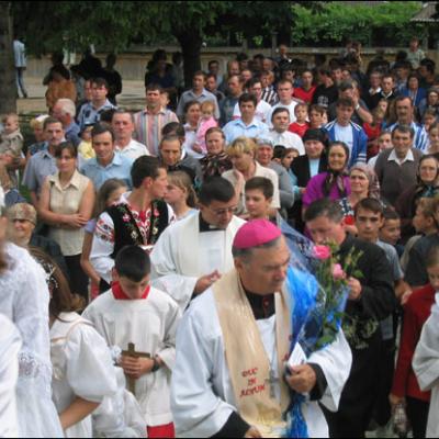 Vizită pastorală în Parohia Frumoasa