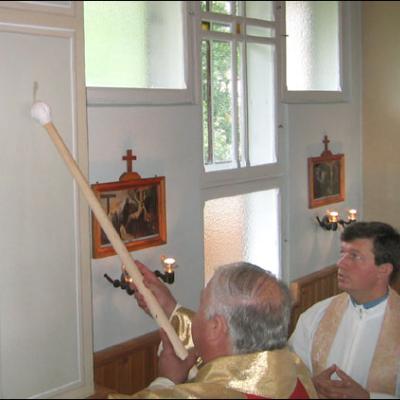 Sfinţirea bisericii Sfântul Petru şi Paul din Brusturoasa