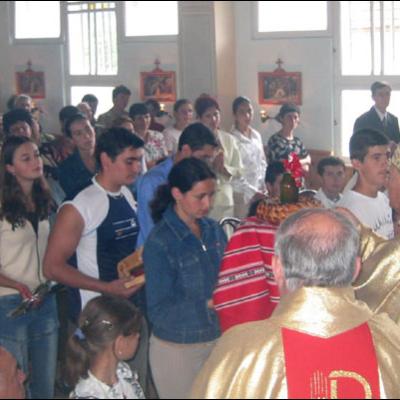 Sfinţirea bisericii Sfântul Petru şi Paul din Brusturoasa