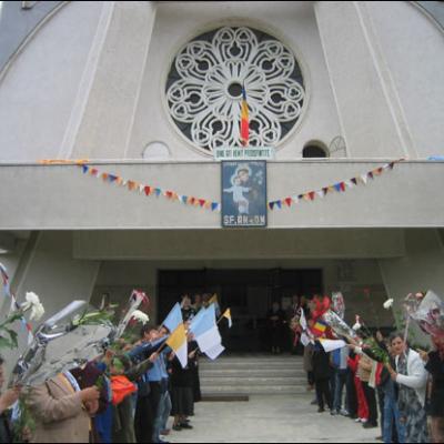 Vizită pastorală în Parohia Focşani