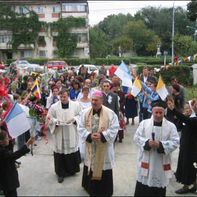 Vizită pastorală în Parohia Focşani