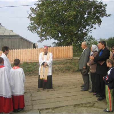 Vizita pastorală în Parohia Focuri