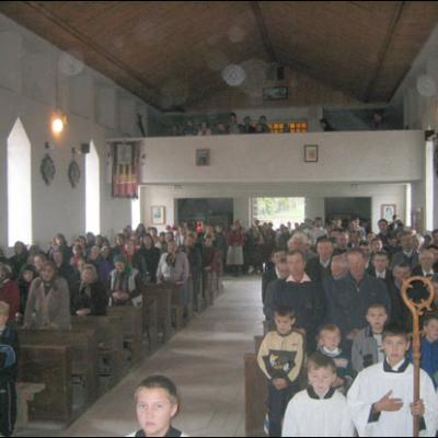 Vizita pastorală în Parohia Focuri