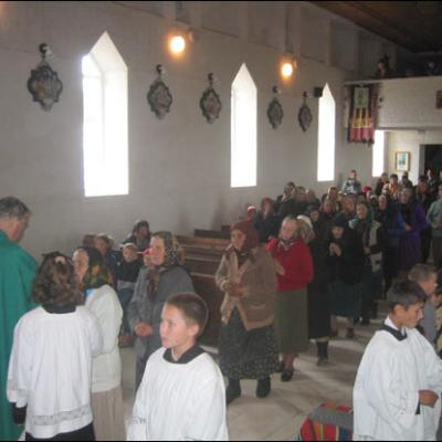 Vizita pastorală în Parohia Focuri
