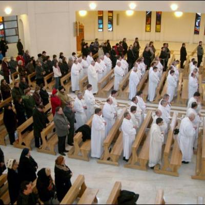 Iaşi: A treia sesiune plenară a Sinodului - liturghia de deschidere