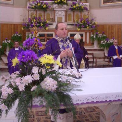 Săbăoani: PS Aurel Percă la 25 de ani de preoţie şi cinci ani de episcopat