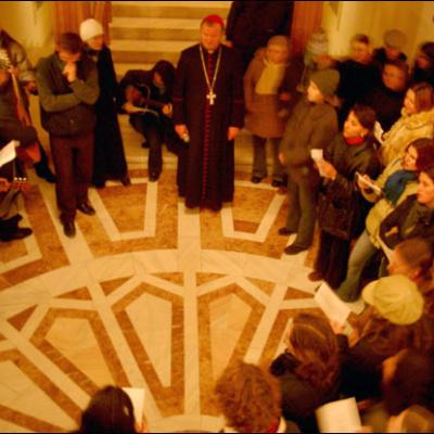 Iaşi: Colinde studenţeşti la Episcopie