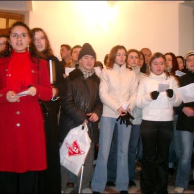 Iaşi: Colinde studenţeşti la Episcopie