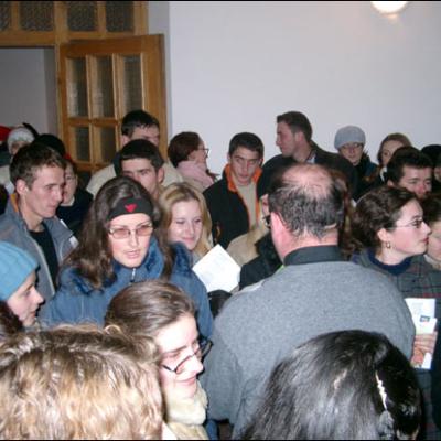 Iaşi: Colinde studenţeşti la Episcopie
