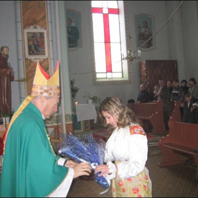 Vizită pastorală în Parohia Gura Humorului